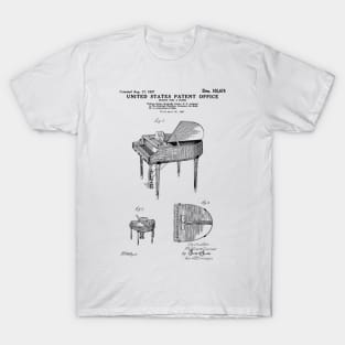 Piano Patent T-Shirt